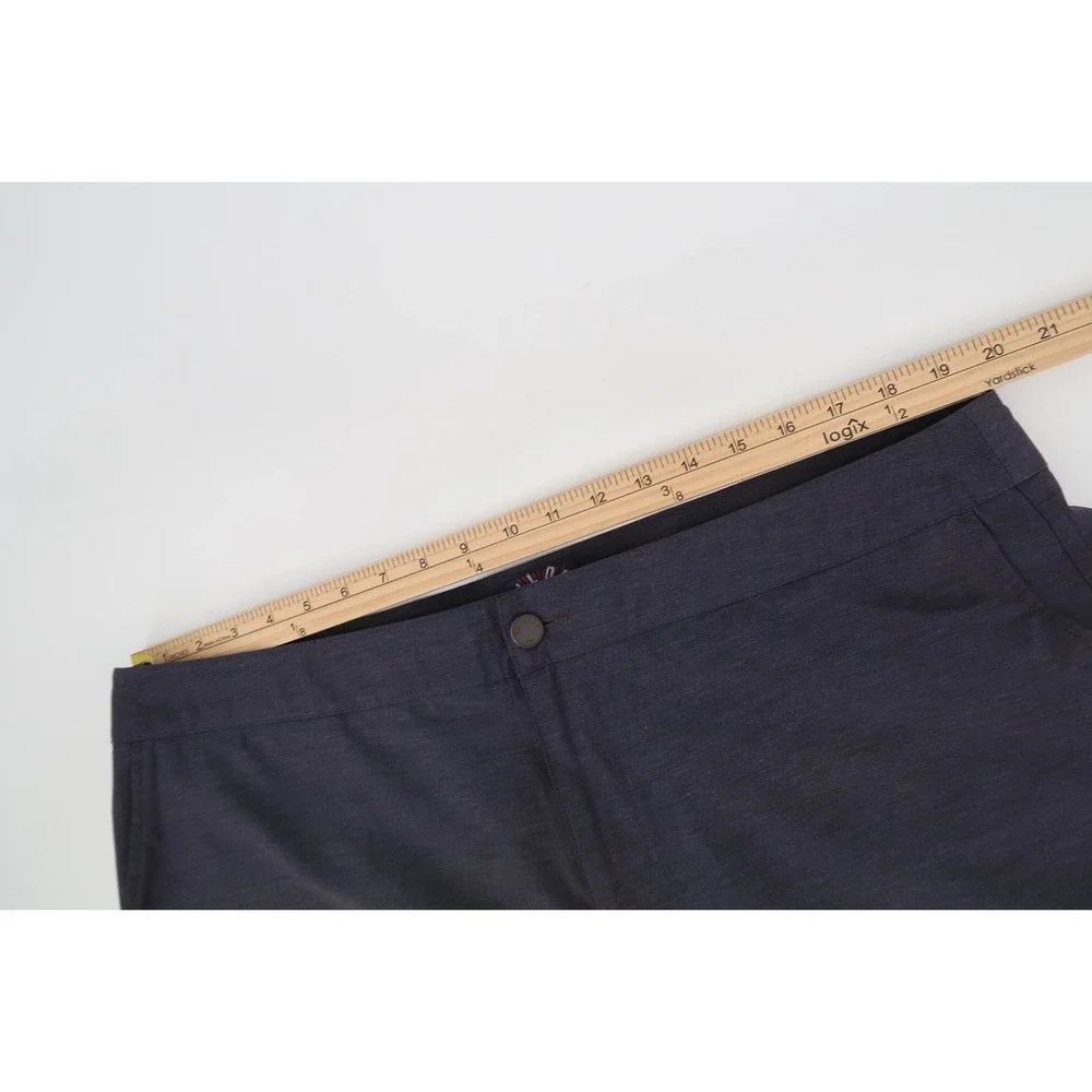 Faherty Belt Loop All Day Shorts Mens 38 Charcoal Hybrid Performance Stretch